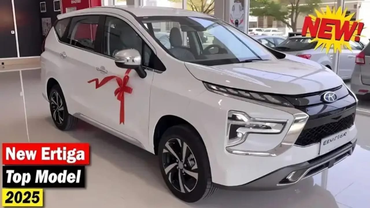 Maruti Suzuki Ertiga 2025 – 1.5L Smart Hybrid Engine, 7-Seater Luxury MPV & 27KM/L Mileage at Just ₹2.25 Lakh!